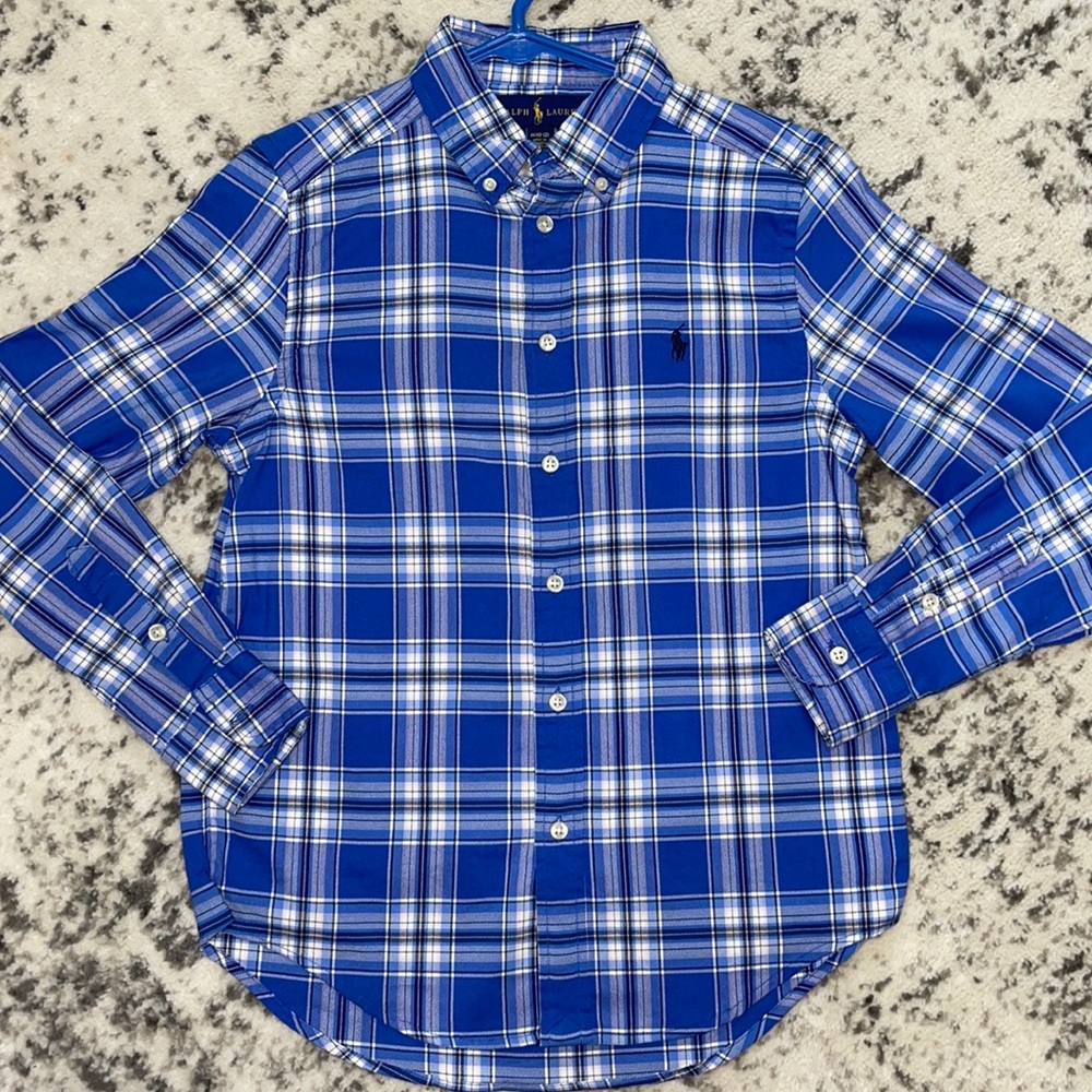 Boys Polo Button Down Shirt
